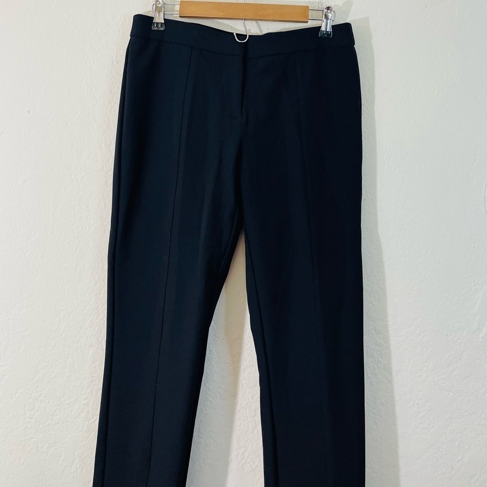 Amanda & Chelsea High Rise Workwear Career Trousers Pants  Women Size 8 Black - Picture 5 of 11